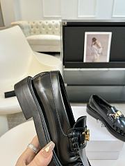 Colestore Celine Patent Leather Loafers Black  - 3