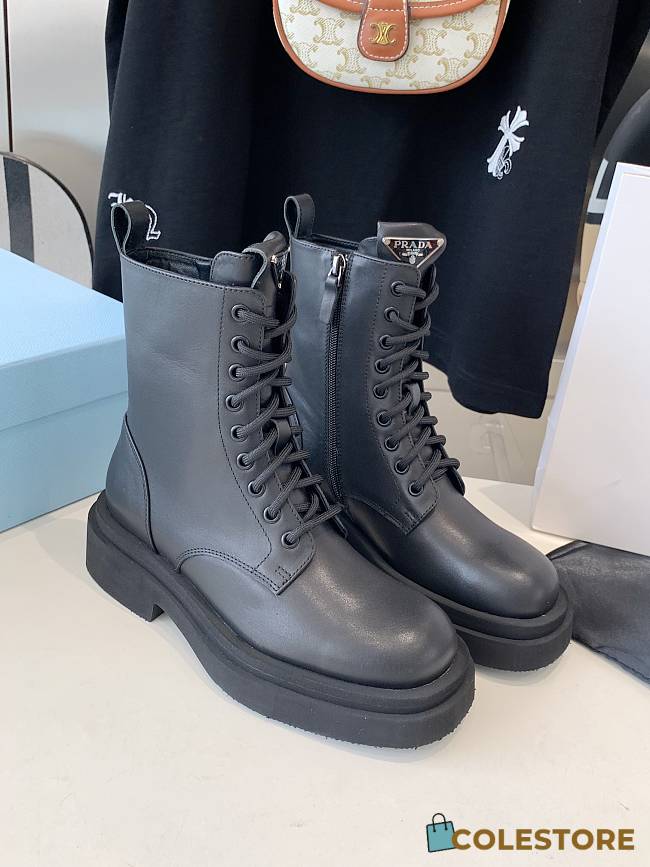 Colestore Prada Boots Leather Black  - 1