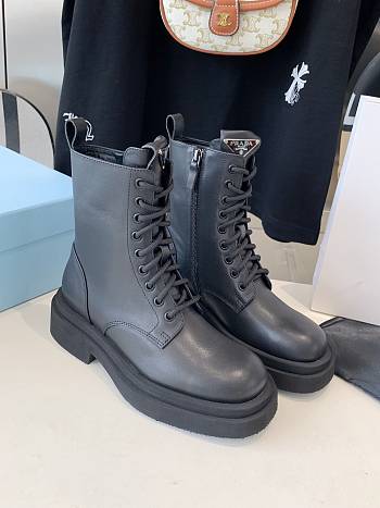 Colestore Prada Boots Leather Black 