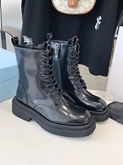 Colestore Prada Patent Leather Boots Black  - 3