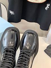 Colestore Prada Patent Leather Boots Black  - 4