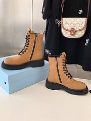 Colestore Prada Leather Boots Brown  - 1