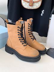 Colestore Prada Leather Boots Brown  - 6