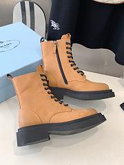 Colestore Prada Leather Boots Brown  - 5