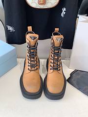Colestore Prada Leather Boots Brown  - 3