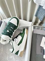 Colestore Hogan Logo Embroidered Low-top Chamallow Sneakers Green - 5