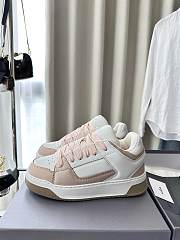 Colestore Hogan Logo Embroidered Low-top Chamallow Sneakers White Beige - 4