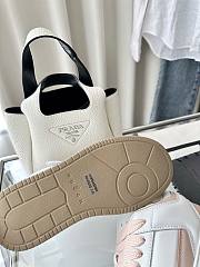 Colestore Hogan Logo Embroidered Low-top Chamallow Sneakers White Beige - 2