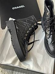 Colestore Chanel Boots Leather Black  - 6