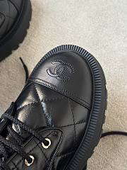 Colestore Chanel Boots Leather Black  - 4
