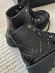 Colestore Chanel Boots Leather Black  - 3