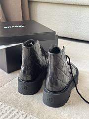 Colestore Chanel Boots Leather Black  - 2