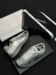 Colestore Chanel Caft Da Trainer Silver Sneaker  - 6