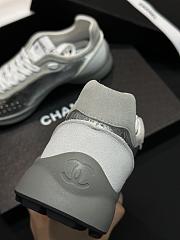 Colestore Chanel Caft Da Trainer Silver Sneaker  - 5