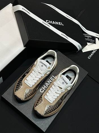 Colestore Chanel Sneaker 25C Brown 