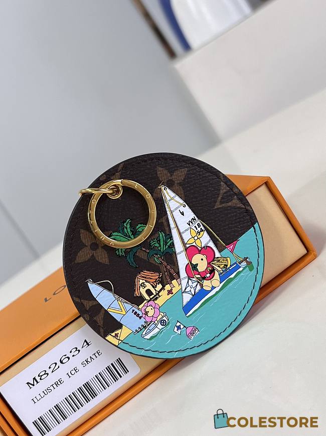 Colestore Louis Vuitton Illustré Vivienne Sail Bag Charm  - 1