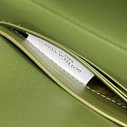 Colestore Bottega Veneta Women Long Clutch Crocodile Leather With Handle Green 31x13x3 cm - 6