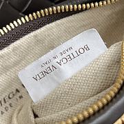 Colestore Bottega Veneta Gemelli Shoulder Bag Rafia Calf Leather/Lambskin Chocolate 24.5x19x7 cm - 3