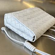 Colestore Bottega Veneta Crossbody Bag Baby White 19x15x6 cm - 6