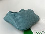 Colestore Bottega Veneta Jodie Hobo Bag Coral Blue Leather 27x9x23 cm - 6