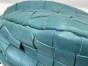 Colestore Bottega Veneta Jodie Hobo Bag Coral Blue Leather 27x9x23 cm - 4