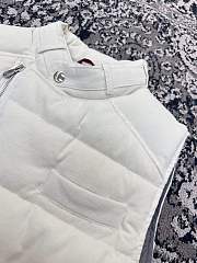 Colestorer Brunello Cucinelli hooded feather-down padded gilet White - 2