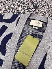 Colestore Gucci CC Logo Cardigan Grey  - 6
