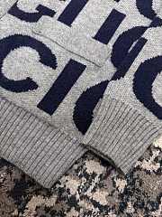 Colestore Gucci CC Logo Cardigan Grey  - 4