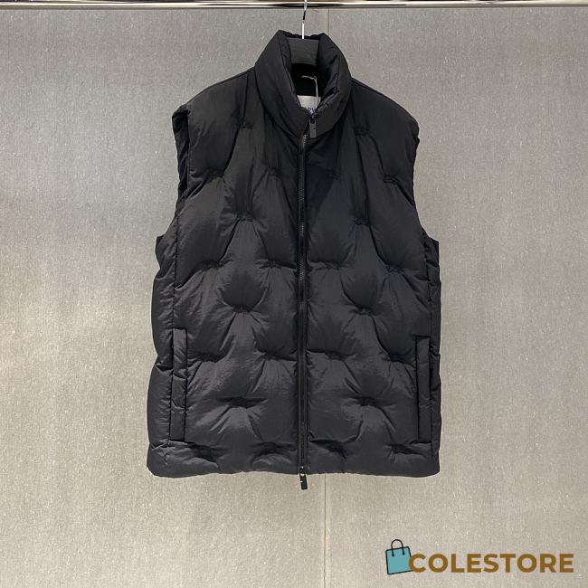 Colestore Burberry Quilted Vest in Black - 1