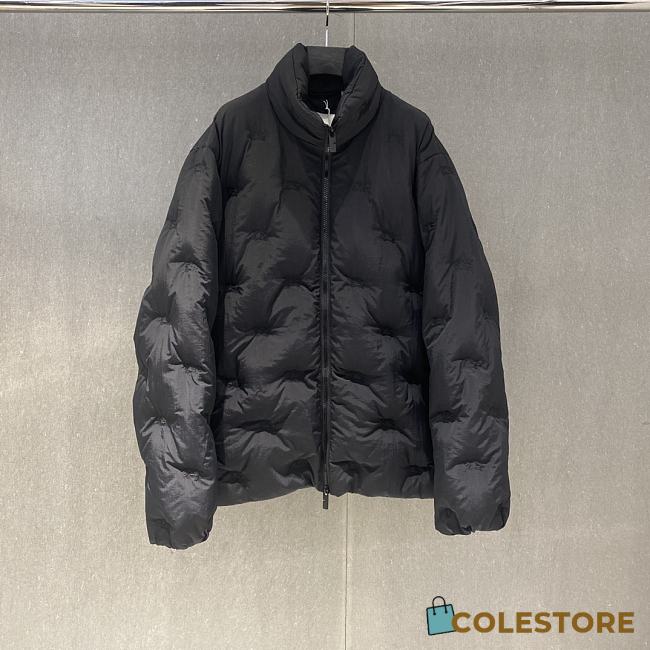 Colestore Burberry Nylon Puffer Coat Black  - 1