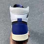Colestore Air Jordan 1 Retro High OG White Deep Royal Blue (GS) - 6