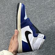 Colestore Air Jordan 1 Retro High OG White Deep Royal Blue (GS) - 4