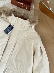 Colestore MLB Basic Big Logo Hood Fur Mid Padded Parka New York Yankees  - 3