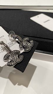 Colestore Chanel Earrings Silver 01 - 2