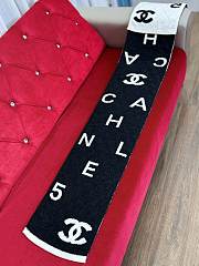 Colestore Chanel Scarf Black 30 x 180 cm - 5