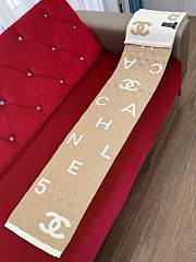 Colestore Chanel Scarf Beige 30 x 180 cm - 3