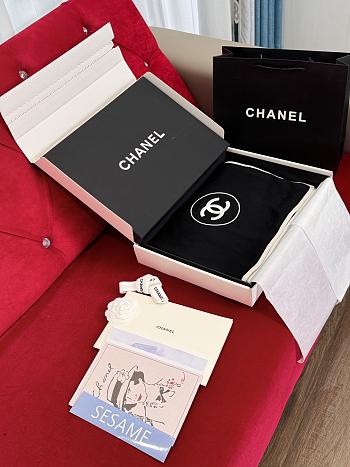 Colestore Chanel Scarf Black 100 x 200 cm 