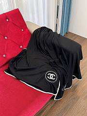 Colestore Chanel Scarf Black 100 x 200 cm  - 2