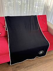 Colestore Chanel Scarf Black 100 x 200 cm  - 3