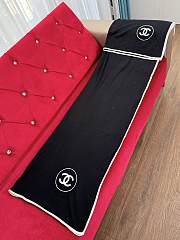 Colestore Chanel Scarf Black 100 x 200 cm  - 4