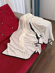 Colestore Chanel Scarf White 100 x 200 cm - 3