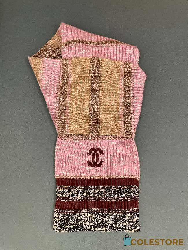 Colestore Chanel Scarf Pink  - 1