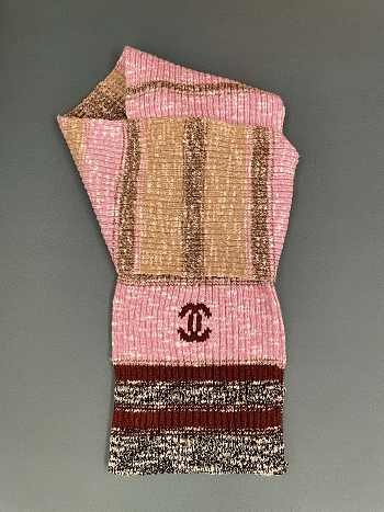 Colestore Chanel Scarf Pink 