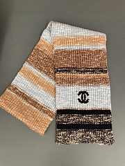 Colestore Chanel Scarf Blue  - 5