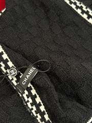 Colestore Chanel Scarf Black 35 x 195 cm  - 6