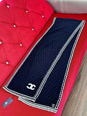 Colestore Chanel Scarf Black 35 x 195 cm  - 2