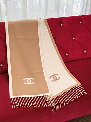 Colestore Chanel Scarf Beige 184 x 34 cm  - 6