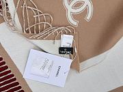 Colestore Chanel Scarf Beige 184 x 34 cm  - 5