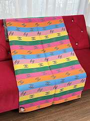 Colestore Chanel CC Logo Rainbow 70 x 180 cm - 4