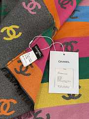 Colestore Chanel CC Logo Rainbow 70 x 180 cm - 2